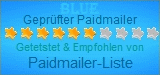Blau - Solide Paidmailer